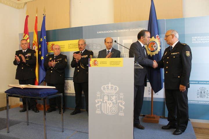 José Arroyo Arroyo toma posesión como Jefe de la Comisaría de la Policía Nacional en Guadalajara