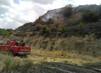 Por fín se consigue controlar el incendio de Almoguera