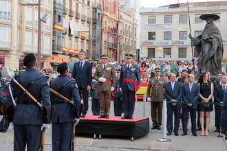 Guadalajara con su ayuntamiento a la cabeza preparada para el desfile del Día de las Fuerzas Armadas