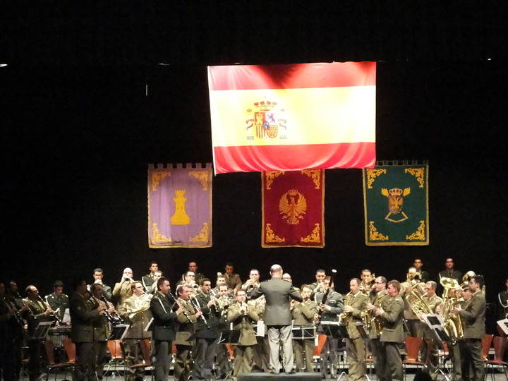 Música militar INMEMORIAL DEL REY Nº 1 en el TABV