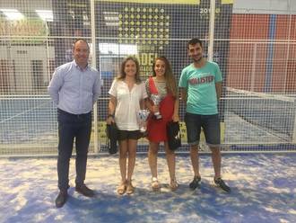 Iniesta disfrutó de la tercera prueba del V Circuito de Pádel Diputación de Cuenca