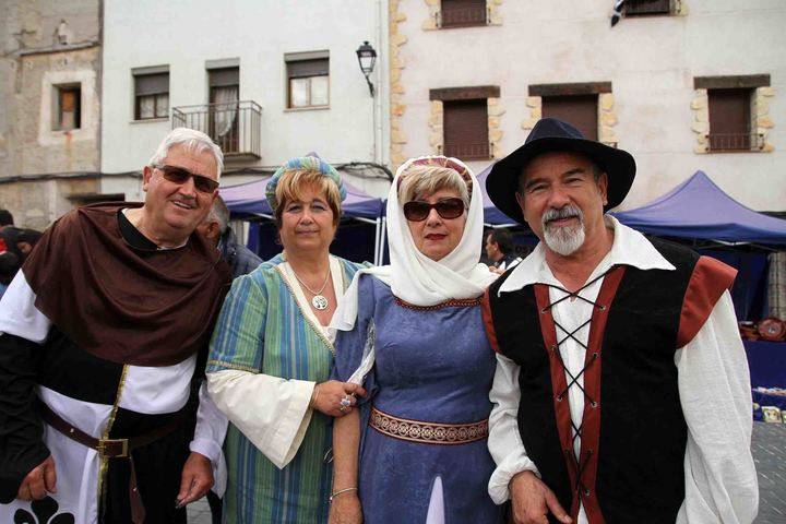 Pareja culmina un viaje al pasado, con mucho futuro, gracias a su Feria Medieval