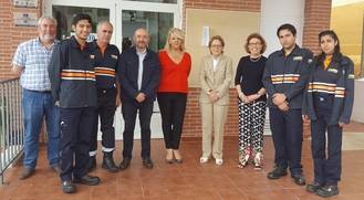 El director general de Protección Ciudadana visita la agrupación de voluntarios de Protección Civil de Galápagos