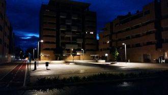 Más iluminación LED en Valdeluz para ahorrar energía