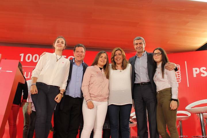 Susana Díaz en un acto con más de 900 militantes en Toledo : “El PSOE es un partido autónomo y nadie nos va a humillar, ni decir lo que tenemos que hacer”