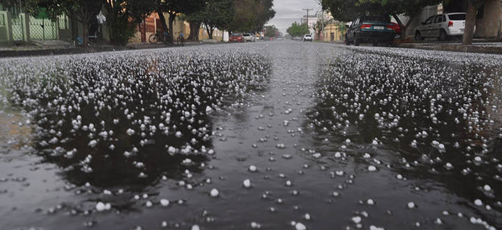 Se prevén este domingo fuertes tormentas con granizo en las Parameras de Molina de Aragón