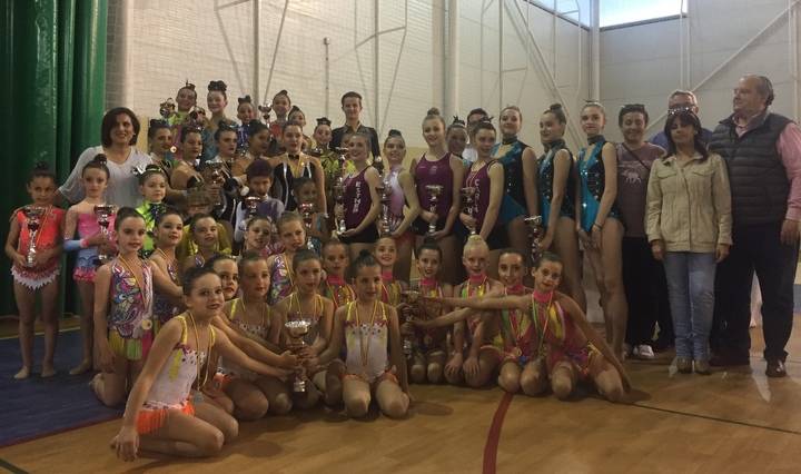 Celebrada en El Casar la última Fase del Circuito Provincial de Rítmica