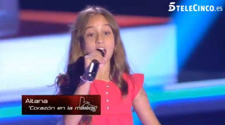 La pequeña Aitana gana su batalla y continúa representando a Guadalajara en ‘La Voz Kids’