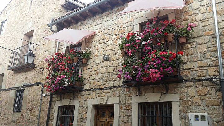 En busca del balcón más bonito de Sigüenza