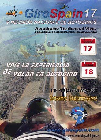 El aeródromo de Robledillo acogerá la V Reunión Nacional de Girociclos
