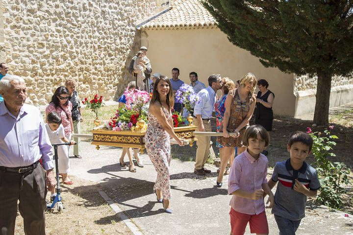 Los tostones y los roscos volvieron a Viana, La Puerta y Azañón por San Antonio