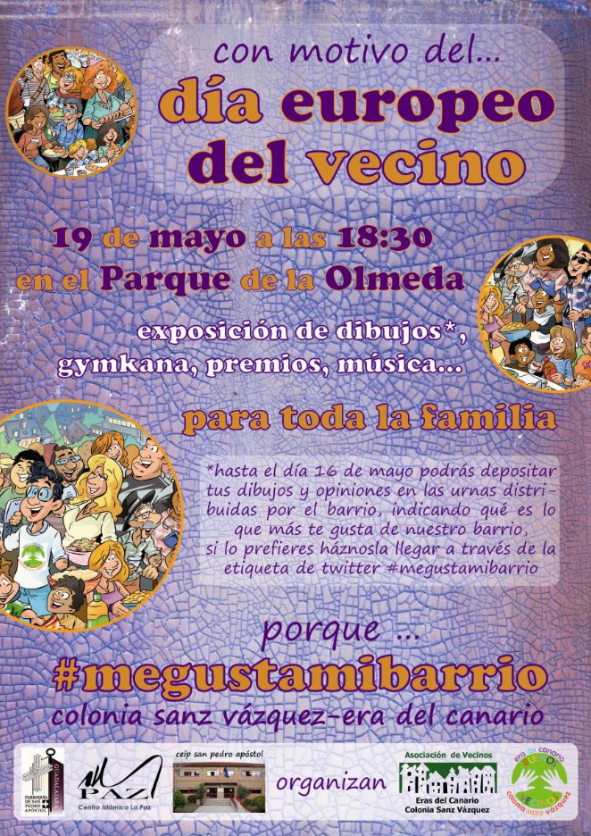 En Era del Canario-Colonia Sanz Vazquez celebrarán que son “Buenos Vecinos”