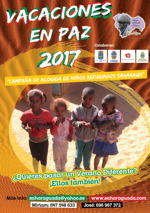 Sólo faltan dos familias para acoger a todos los niños saharauis durante este verano en Guadalajara