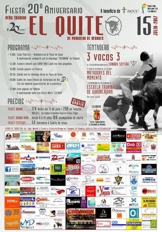 La Peña Taurina ‘El Quite’ de Yunquera de Henares celebra sus 20 años