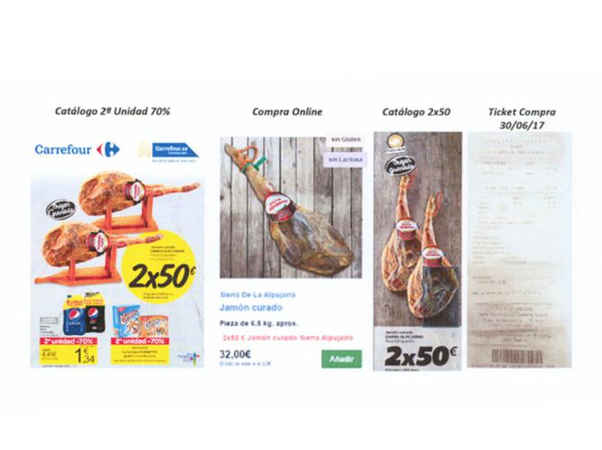 Asaja Cuenca denuncia a Carrefour por la venta a pérdidas en jamón curado