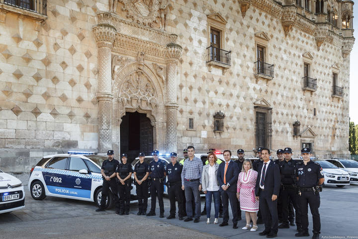 La Policía Local de Guadalajara ya cuenta con siete nuevos vehículos
