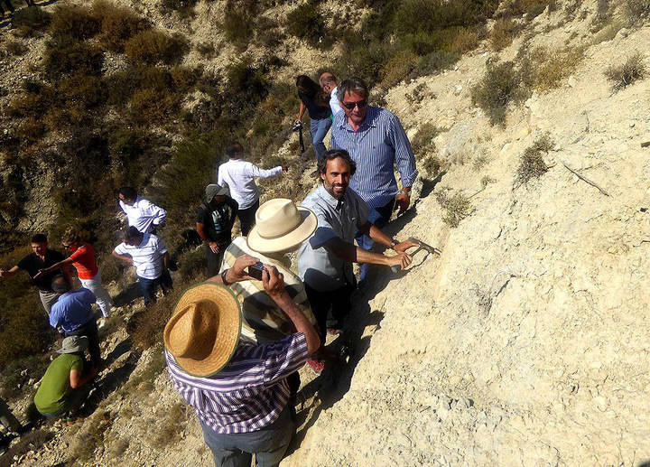 El Geoparque celebra la declaración del Monumento Natural del Estratotipo GSSP de Fuentelsaz