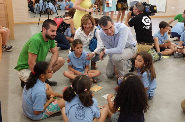 Cerca de 200 niños han disfrutado cada semana del Campamento Urbano Municipal