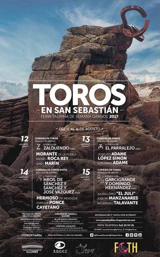 Comienza la Semana Grande de San Sebastian con Enrique Ponce, Morante de la Puebla y Talavante como protagonistas