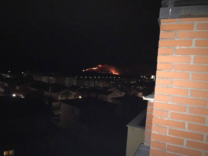 Controlado el importante incendio declarado detrás del Club de Campo del Casino de Guadalajara