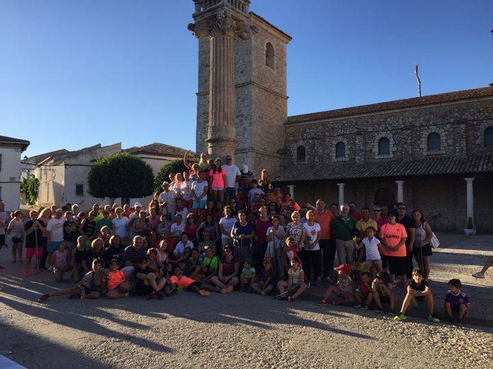 Gran éxito de la I Marcha contra el Cáncer de Fuentenovilla
