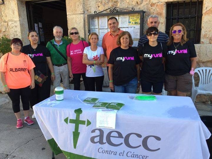 Gran éxito de la I Marcha contra el Cáncer de Fuentenovilla