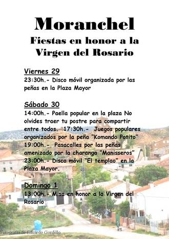 Moranchel celebra la Virgen del Rosario