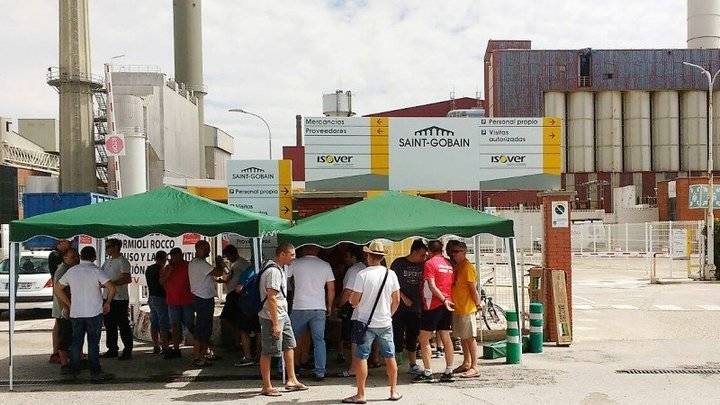 Los trabajadores de Saint-Gobain Azuqueca concluyen las primeras 4 jornadas de paros con 