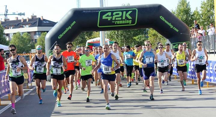 Juan Cruz y Henar Fernández inauguran el palmarés de la 1ª Carrera 10 K de Yebes-Valdeluz