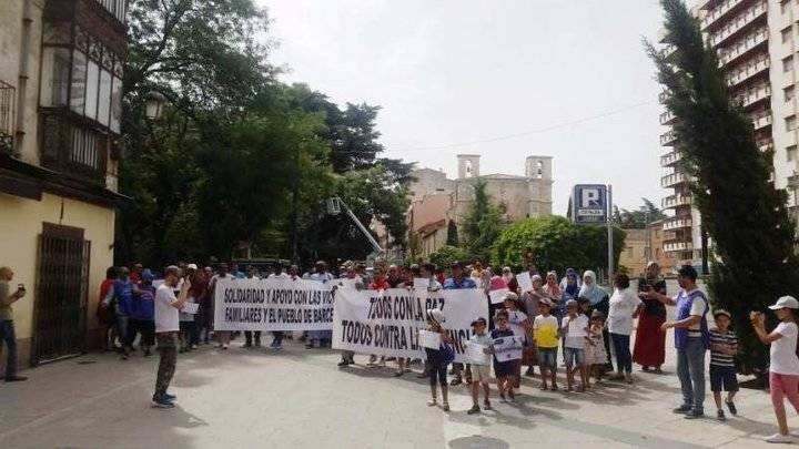 La Comunidad musulmana de Guadalajara se manifiesta 