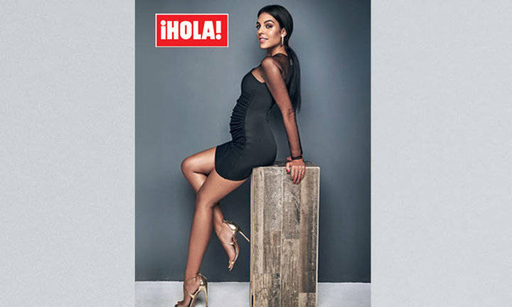 ¡HOLA! Georgina, novia de Ronaldo, muestra tipazo embarazada
