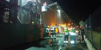 Segundo incendio en una planta de reciclaje de Chiloeches con sólo unas horas de diferencia