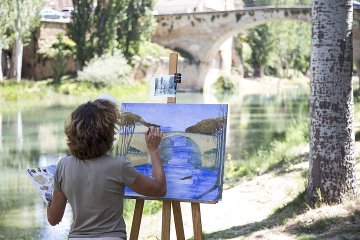 El XV Concurso de Pintura Rápida ‘Villa de Trillo’ repartirá este domingo más de 7.000 euros en premios