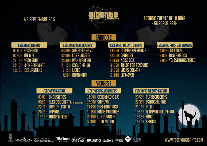 Guadalajara ya respira una nueva edición del Festival Gigante