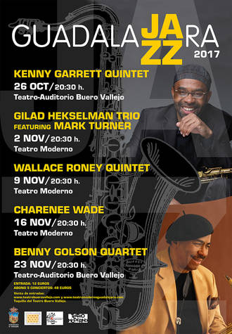 El concierto de Wallace Roney Quintet será el 9 de noviembre y el de Charenee Wade, el 16