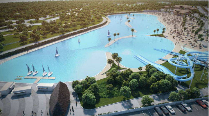 Rayet quiere construir en Alovera la mayor playa artificial de Europa