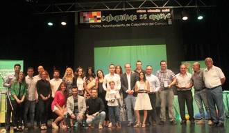 Cabanillas se vuelca en reconocer a los destacados del año en deportes y actividad sociocultural