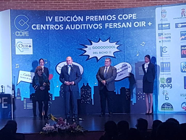 La Cadena COPE premia a la Diputación por su labor de promoción del Geoparque de Molina-Alto Tajo