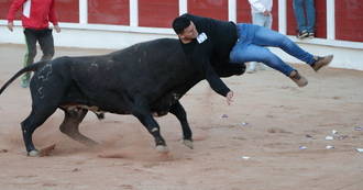 Un herido en el cuarto y último Encierro de las Ferias de Guadalajara y 13 quemados leves en los Toros de Fuego