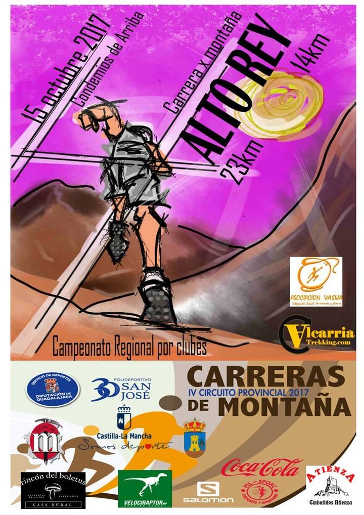 El domingo 15 de octubre, IV Carrera X Montaña Alto Rey