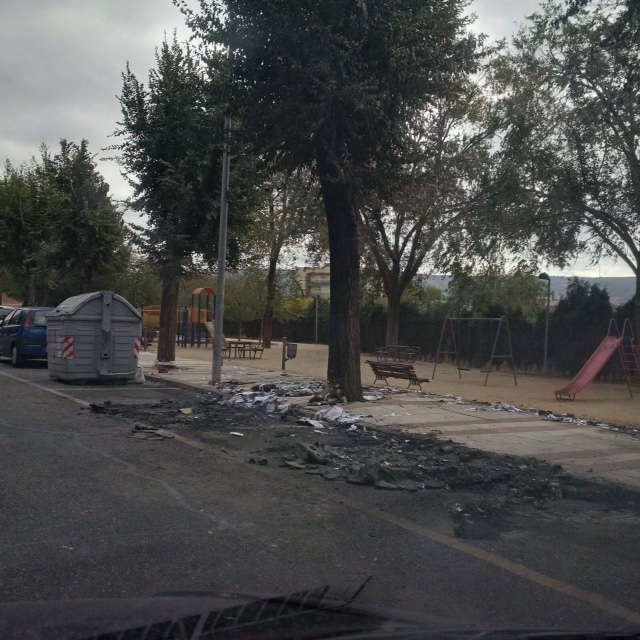 Halloween se salda con una noche de actos vandálicos en Guadalajara