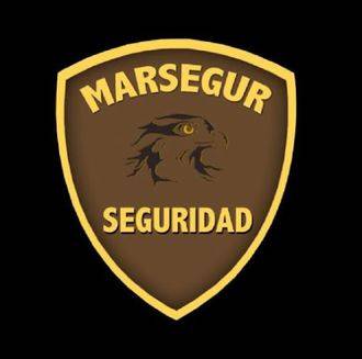 Los trabajadores de seguridad privada en el Ministerio de Defensa en Guadalajara, de la empresa Marsegur, en huelga