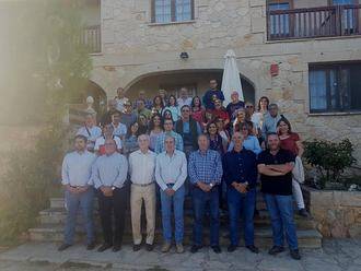 Más de 30 periodistas conocen parte del Geoparque de Molina-Alto Tajo de la mano de Diputación y CEOE