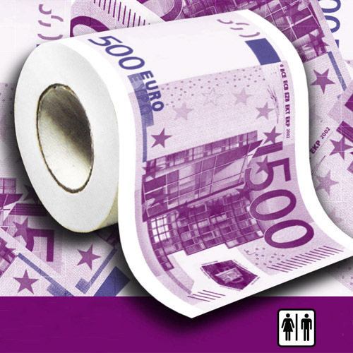 Intrigante misterio : Descubren váteres suizos atascados con billetes de 500 euros