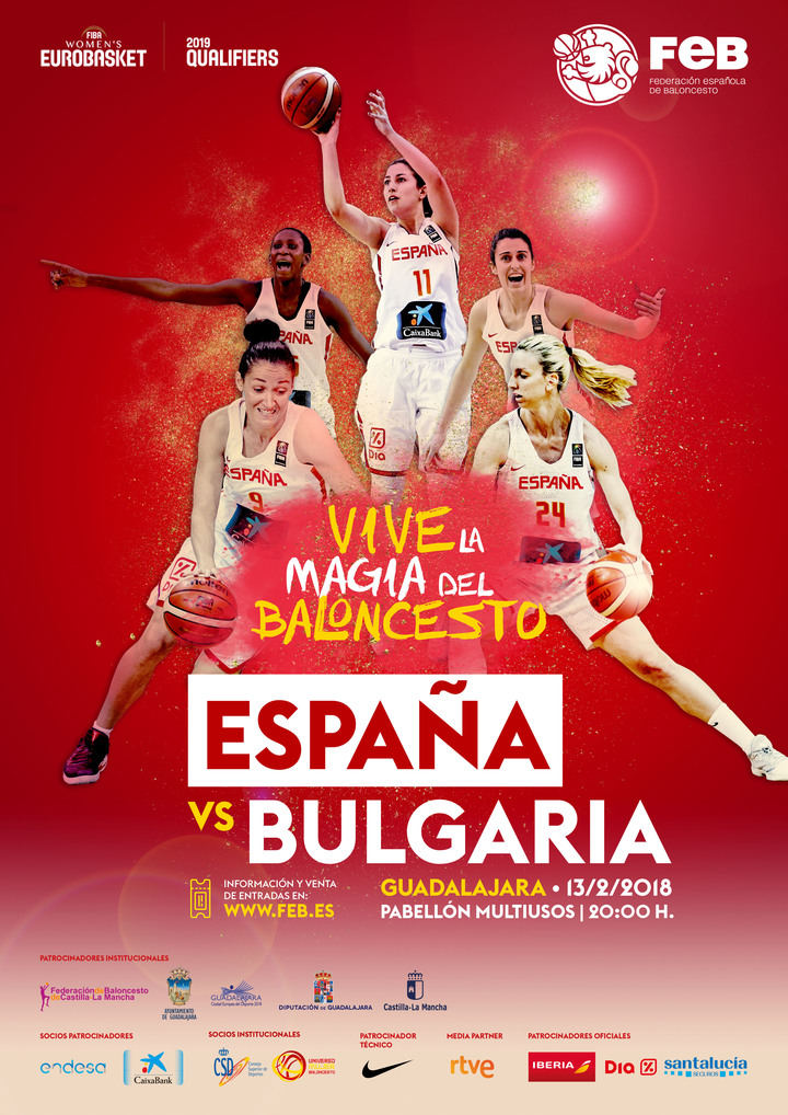 Guadalajara volverá vibrar con la Selección Española de Baloncesto Femenino este martes