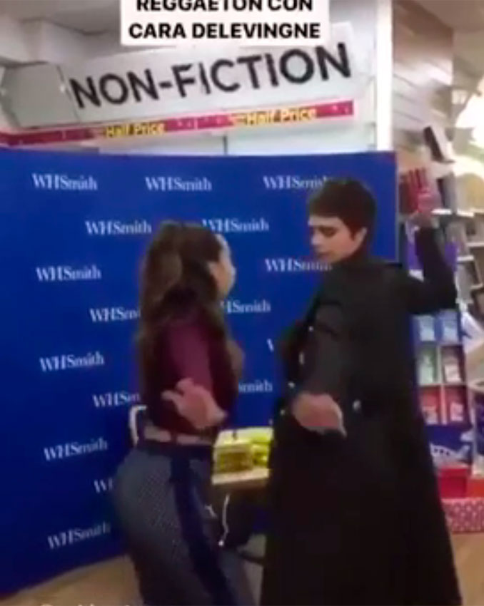 ¡HOLA! La hija de la Esteban se marca un baile con Cara Delevingne