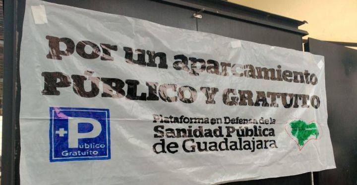 Exigen la apertura del nuevo aparcamiento del Hospital de Guadalajara y que su segundo acceso o salida sea de doble sentido 
