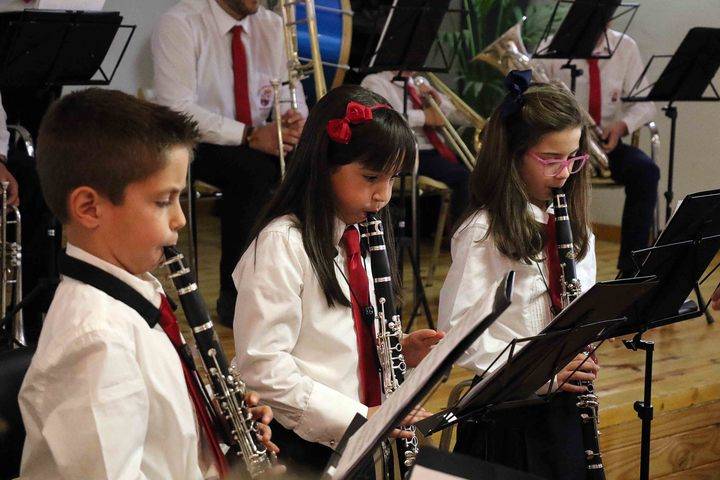 La Banda de Fuentenovilla interpretó su tradicional concierto de Santa Cecilia 