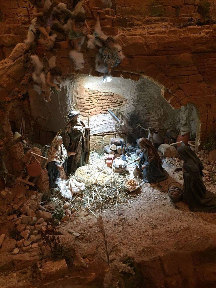 La concatedral de Santa María en Guadalajara ya luce su belén tradicional