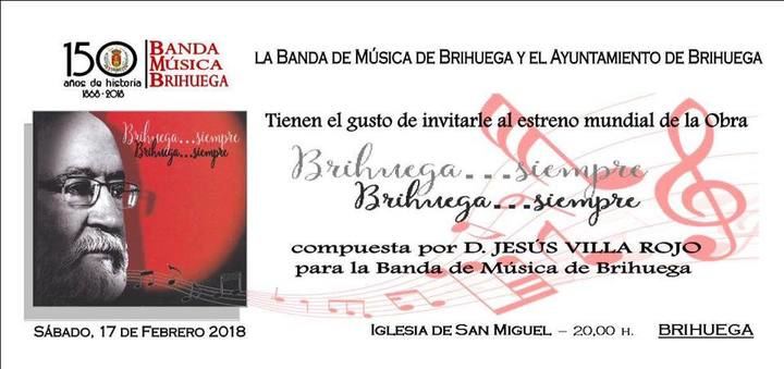 Estreno del poema sinfónico para banda de música titulado 